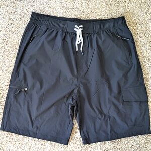 Black Board Shorts